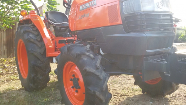 ปัญญาแทรคเตอร์..จัดมาให้ครับ ด่วน!!!คูโบต้า L3408 พร้อมผาน 6 เล่มทะเบียนพร้อม