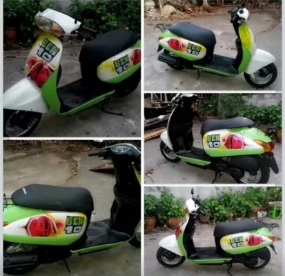 ขายรถป๊อบ HONDA ลายเบนเทน สวยสวย สภาพดีพร้อมใช้งาน เครื่องดี สีสวยโอเค ขาย 14900 บาท K.tum จ้าวเก่า ภูเขาทอง รถมั่ยสวย มั่ยดี มั่ยต้องเอาปายย