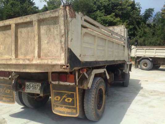 6ล้อดั้ม165แรง FTR11HY-3901285 รถห้างแท้ ดั้มยาว4เมตรกว่า สภาพสวย หัวสวย