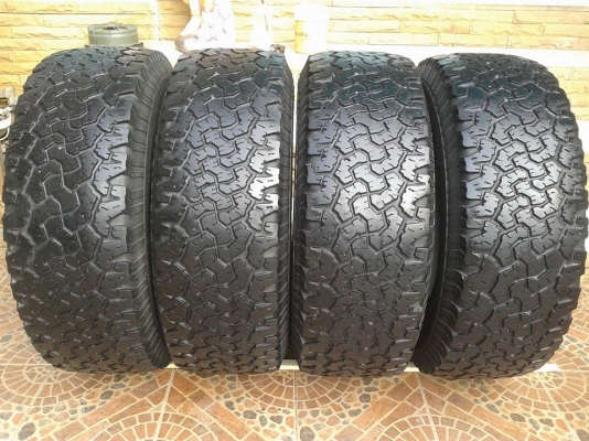 ขายครับเผื่อท่านใดหาอยู่ BF T/A 265/70/16 ปี 11 ทั้งชุด 7500 บาทครับ ขายครับเผื่อท่านใดหาอยู่ BF T/A 265/70/16 ปี 11 ทั้งชุด 7500 บาทครับ