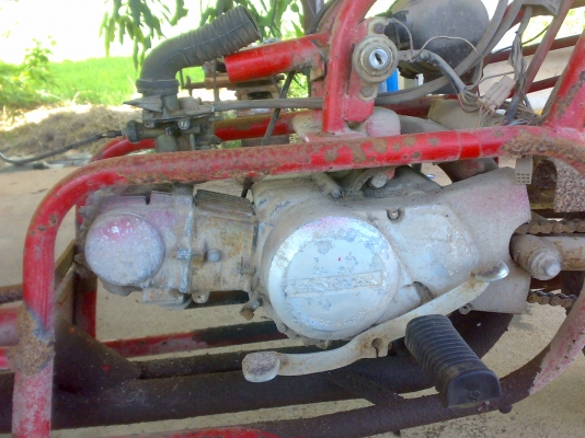 สามล้อ เครื่อง C70 เอาไปใช้งานกัน