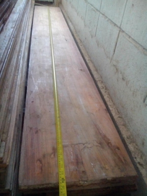 ไม้มะค่าหน้า 10-12 นิ้ว