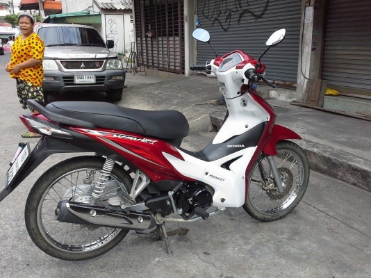 Wave 110i สตาร์ทมือ จดปี 56 รถเดิมๆ เครื่องแน่น เอกสารจำนำครบ ต่อภาษี พรบ.ได้ โอนไม่ได้