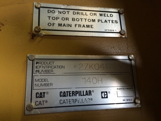CAT 140H นำเข้าจากอเมริกา สภาพสวยมาก ขายในราคาถูก