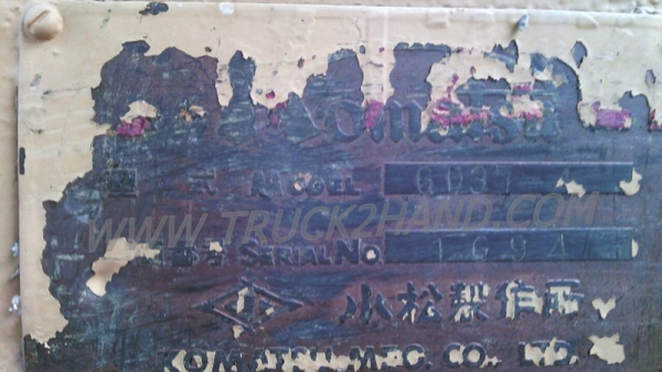 รถเกรดโคมัตสุ..GD37 เครื่องดี,ปั้มดี ยางพร้อมใช้ รถเกรดโคมัตสุ..GD37 เครื่องดี,ปั้มดี ยางพร้อมใช้