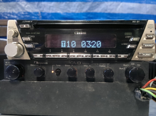 ขายเครื่องเล่น CD Clarion HX-D1 ขายเครื่องเล่น CD Clarion HX-D1