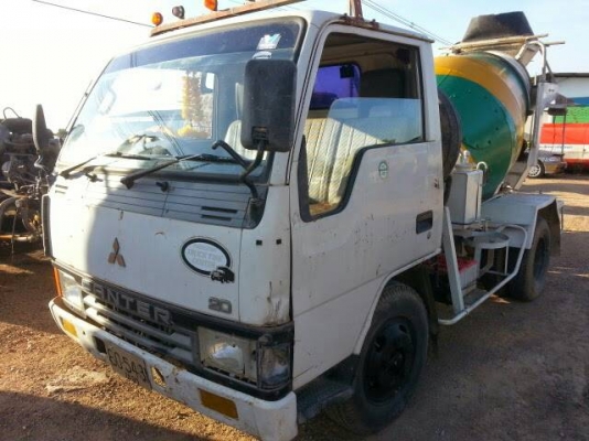 ขายรถบรรทุก 6 ล้อโม่ปูน MITSUBISHI 110 แรงม้า โม่ญี่ปุ่น ขนาด 2 คิว ราคา 450000