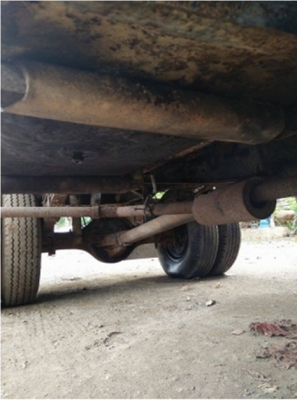 รถอีแต๋น 6 ล้อ พร้อมเครื่อง Nissan ED30 88 แรง พร้อมใช้งาน