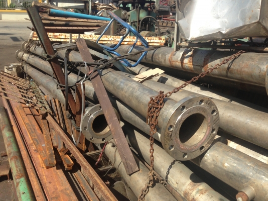 ขายท่อสแตนเลส เนื้อหนา พร้อมใช้งาน สภาพดี