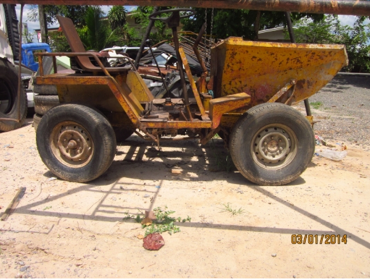 รถดั๊มเปอร์ พร้อมเครื่องมิตซู 8.5 แรง ไม่มีผุบอกเลย