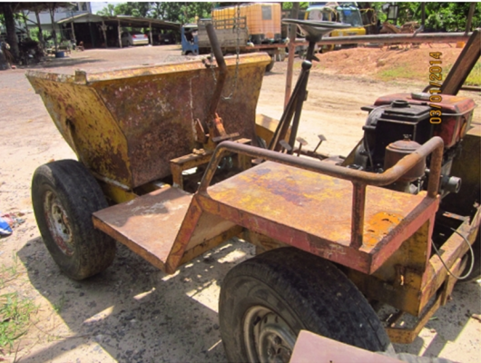 รถดั๊มเปอร์ พร้อมเครื่องมิตซู 8.5 แรง ไม่มีผุบอกเลย