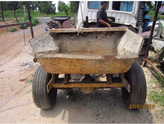 รถดั๊มเปอร์ พร้อมเครื่องมิตซู 8.5 แรง ไม่มีผุบอกเลย