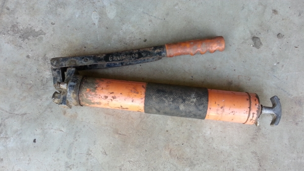 กระบอกอัดจารบี 2สูบ