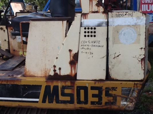 รถแบคโฮ MITSUBISHI   PC   35    นำเอาจากญี่ปุ่น พร้อมใช้งาน เอกสารอินวอย์