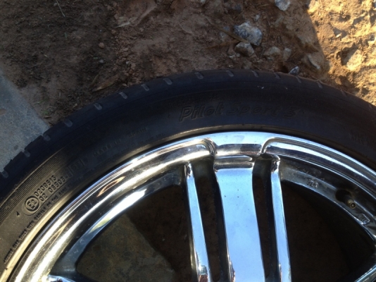 ขายล้อแม็กขอบ 18 vip พร้อมยาง Michelin pilot sport 3 245/40/18 ปี 12 ขายล้อแม็กขอบ 18 vip พร้อมยาง Michelin pilot sport 3 245/40/18 ปี 12