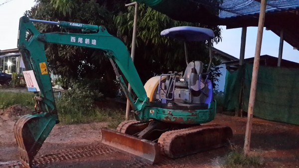 ขายด่วน KOMATSU pc30  MR-1 (คันที่1)รถนำเข้าญี่ปุ่นแท้ๆ ไม่เคยใช้งานในไทย ซื้อไปใช้งานได้เลย