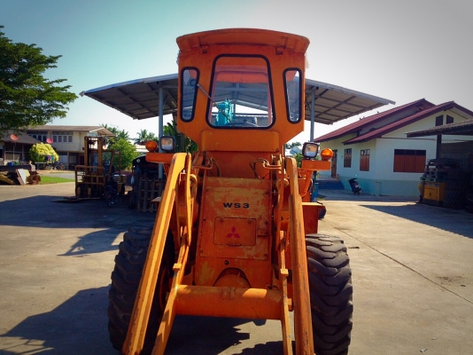 รถตักล้อยาง เอวอ่อน MITSUBISHI - WS3 มือสองญี่ปุ่น นำเข้าเอง พร้อมใช้