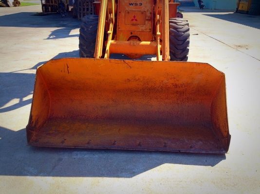 รถตักล้อยาง เอวอ่อน MITSUBISHI - WS3 มือสองญี่ปุ่น นำเข้าเอง พร้อมใช้