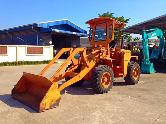 รถตักล้อยาง เอวอ่อน MITSUBISHI - WS3 มือสองญี่ปุ่น นำเข้าเอง พร้อมใช้