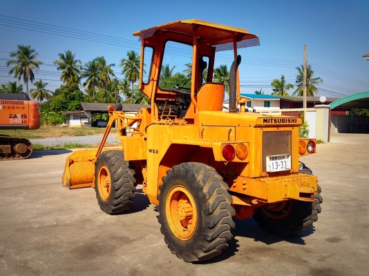 รถตักล้อยาง เอวอ่อน MITSUBISHI - WS3 มือสองญี่ปุ่น นำเข้าเอง พร้อมใช้