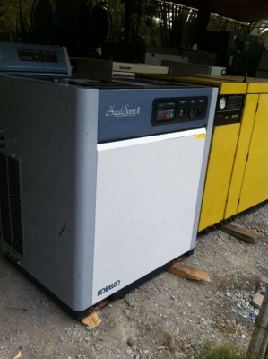 ปั๊มลมสกรูKOBELCO 20แรงม้าปี2003 เก่าญี่ปุ่น 0833554933