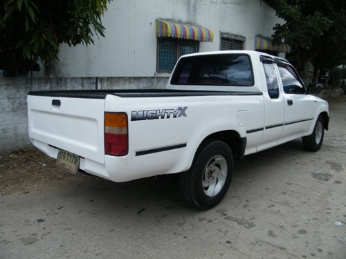 !!! ขายด่วนTOYOTA MIGHTY-X แค๊ป ปี 39 เครื่องดีมากแน่นๆ พวงมาลัยเพาเวอร์ ล้อแม็ก