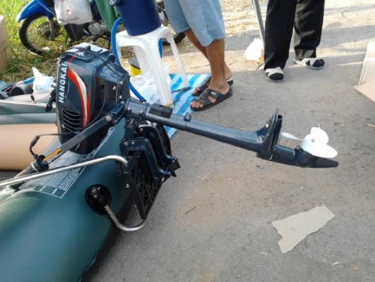 ขายเรือขายSeahawk3 พร้อมเครื่องhangkai3.5พร้อม แท่นเครื่องขาย 15000- ครับ