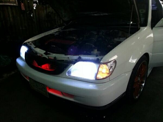 โซลูน่า ปี02 วางเครื่อง 4A20 ฝาดำ แก๊สหัวฉีด