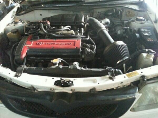 โซลูน่า ปี02 วางเครื่อง 4A20 ฝาดำ แก๊สหัวฉีด