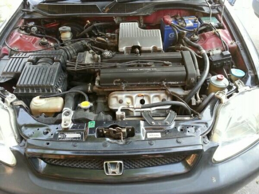 ซีวิคคูเป้ ปี2000 ออโต้ วางB20B แก๊สหัวฉีด