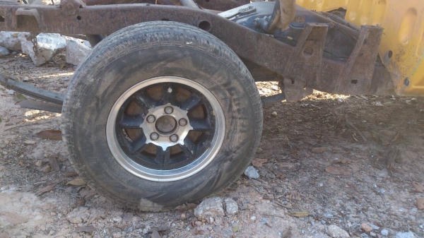 > ขาย ล้อกล้วย 14" BRIDGESTONE 5/114 มม.