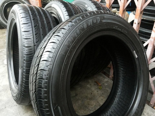 ดันลอป Touring t1 195 55 15 ปี2014 ยางสวย ดอกเต็มๆ