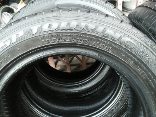 ดันลอป Touring t1 195 55 15 ปี2014 ยางสวย ดอกเต็มๆ ดันลอป Touring t1 195 55 15 ปี2014 ยางสวย ดอกเต็มๆ