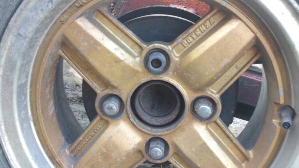 > ขาย ล้อ BRIDGESTONE Potenza 13" ...4/114 มม.