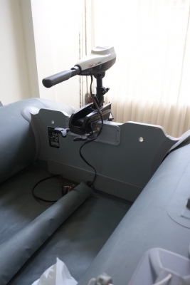 ขายเรือยาง Aqua Marina BT-88850 + มอเตอร์ไกด์ omoto 44lb