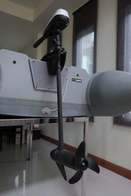 ขายเรือยาง Aqua Marina BT-88850 + มอเตอร์ไกด์ omoto 44lb