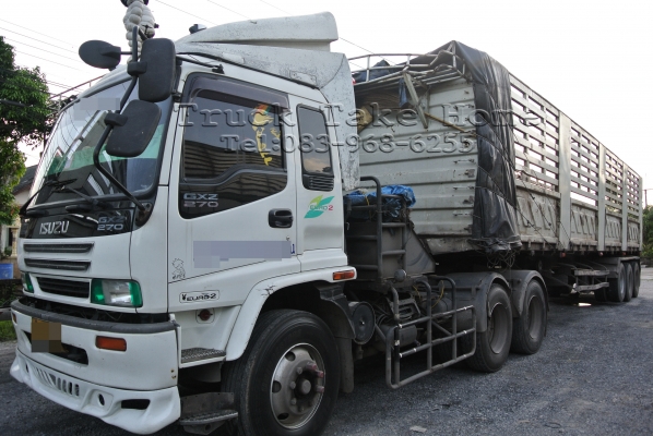 ISUZU FXZ 270  หางขายไปแล้วคะ  เหลือแค่หัว ขายเฉพาะหัวราคา 1,350,000 บาทคะ