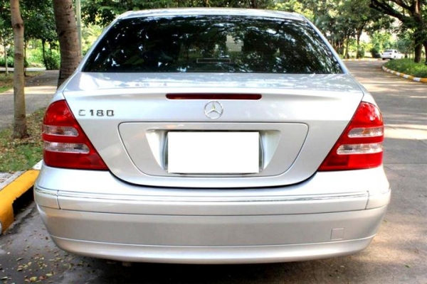 '03BENZ C180 2.0Elegance มือเดียวป้ายแดง ออกDaimlerChrysler ประเทศไทย