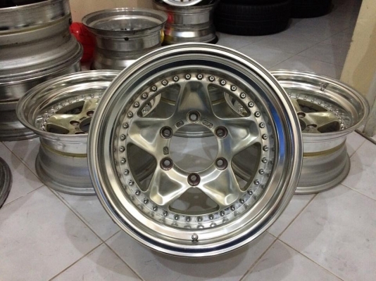 ขายล้อ EURO'X TRACTION JAPAN 15x7 ออฟ-14 6/139.7 สวยๆ ประมูลจากญี่ปุ่น