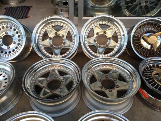 ขายล้อ EURO'X TRACTION JAPAN 15x7 ออฟ-14 6/139.7 สวยๆ ประมูลจากญี่ปุ่น