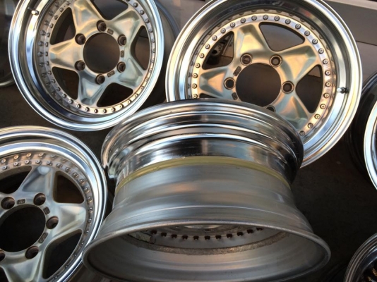 ขายล้อ EURO'X TRACTION JAPAN 15x7 ออฟ-14 6/139.7 สวยๆ ประมูลจากญี่ปุ่น