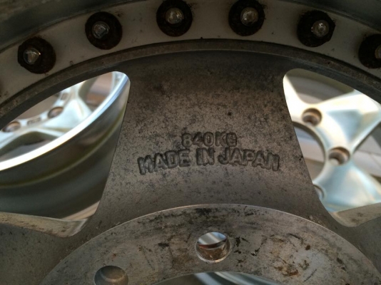 ขายล้อ EURO'X TRACTION JAPAN 15x7 ออฟ-14 6/139.7 สวยๆ ประมูลจากญี่ปุ่น