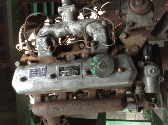 +++ ขายเครื่อง MITSUBISHI 4DQ  ใส่ MITSUBISHI FD15  ราคา  23,000.- บาทครับ