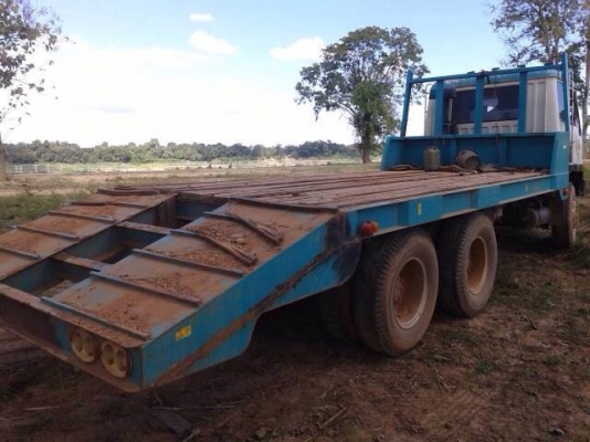 ขายรถบรรทุกสิบล้อ MITSUBISHI TURBO TF#3,937 เครื่องเดิม 6D16 turbo 220 แรง