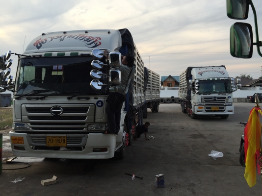 ขายรถพ่วง 24ล้อHino profia 320แรง