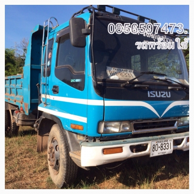 ขายด่วน  รถหกล้อดั้ม ISUZU  เครื่อง210  พร้อมขายพร้อมใช้งาน  เอกสารพร้อม
