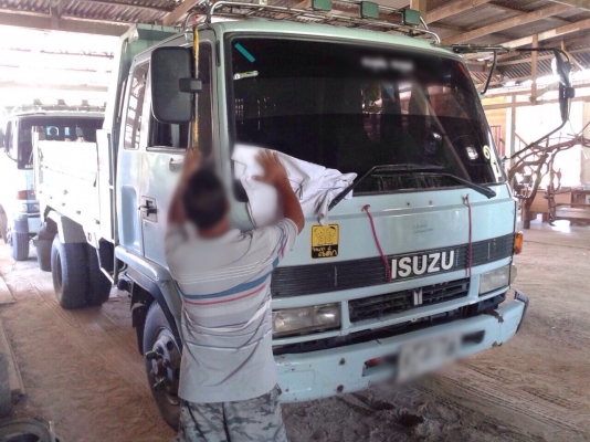 ขายรถหกล้อดัมพ์ ISUZU ROCKY 175 แรง FRR12D กระบะดัมพ์สามมิตร ยาง 8.25 ขอบ 16"