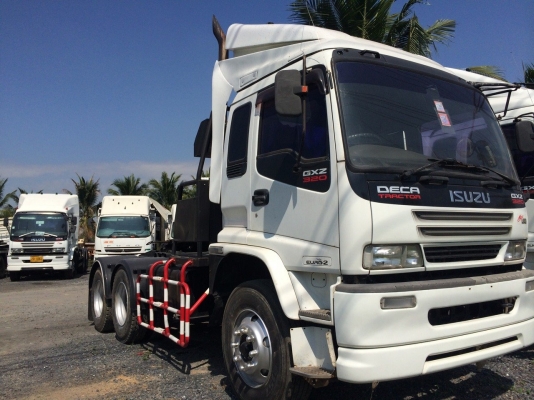 รถหัวลาก Isuzu Deca 320 แรงม้า ยางเรเดี้ยนสวย 10 เส้น ปี48