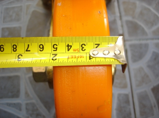 ขายล้อนั่งร้าน ยูริเทนขนาด8นิ้ว pc.wheel มีเบรคทั้4ล้อ