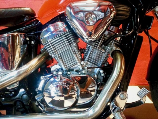 T&amp;T BIKE RAMA2 จัดมาใหม่เพียง129000฿HONDA STEED 600 ทะเบียนแท้โอนขนส่ง ภาษี พรบ.58 รถชื่อผมเอง แต่งเต็มๆ